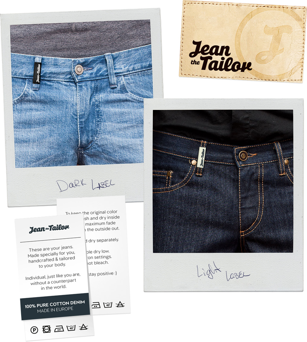 Jean the Tailor Labels Design